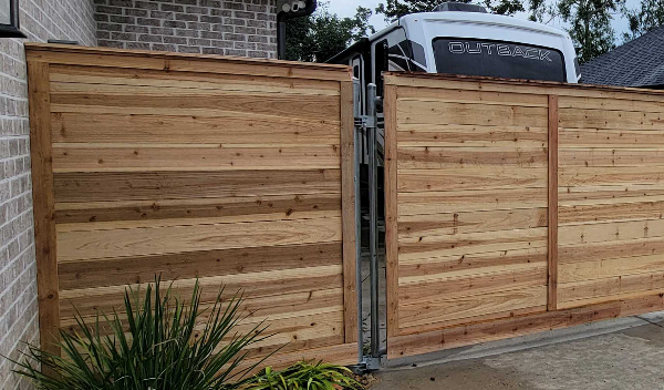 Wood Fence - Slidell Louisiana