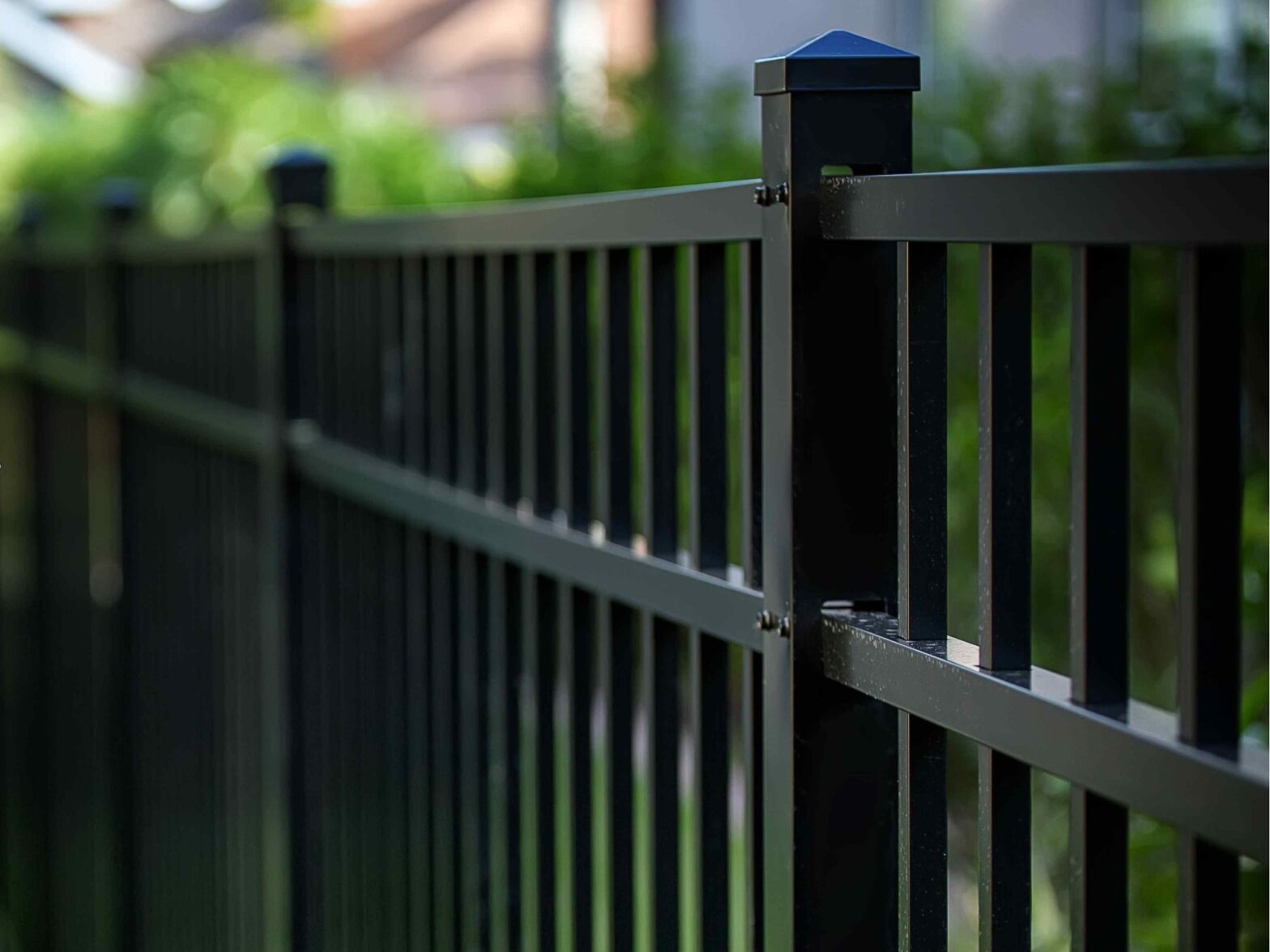 Photo of a Slidell, LA aluminum fence