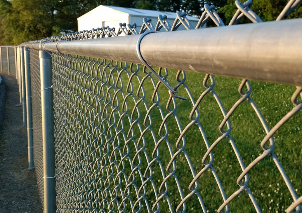 Photo of a Slidell, Louisiana chain link fence