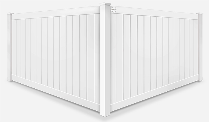 Vinyl privacy Fencing in Slidell, Louisiana