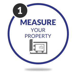 Buying a fence step 1: Measure the property