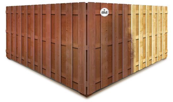 Wood fence staining service in Slidell, Louisiana