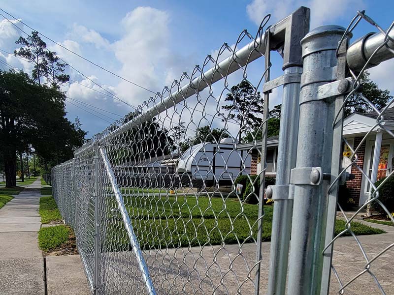 chain link fence Mandeville Louisiana