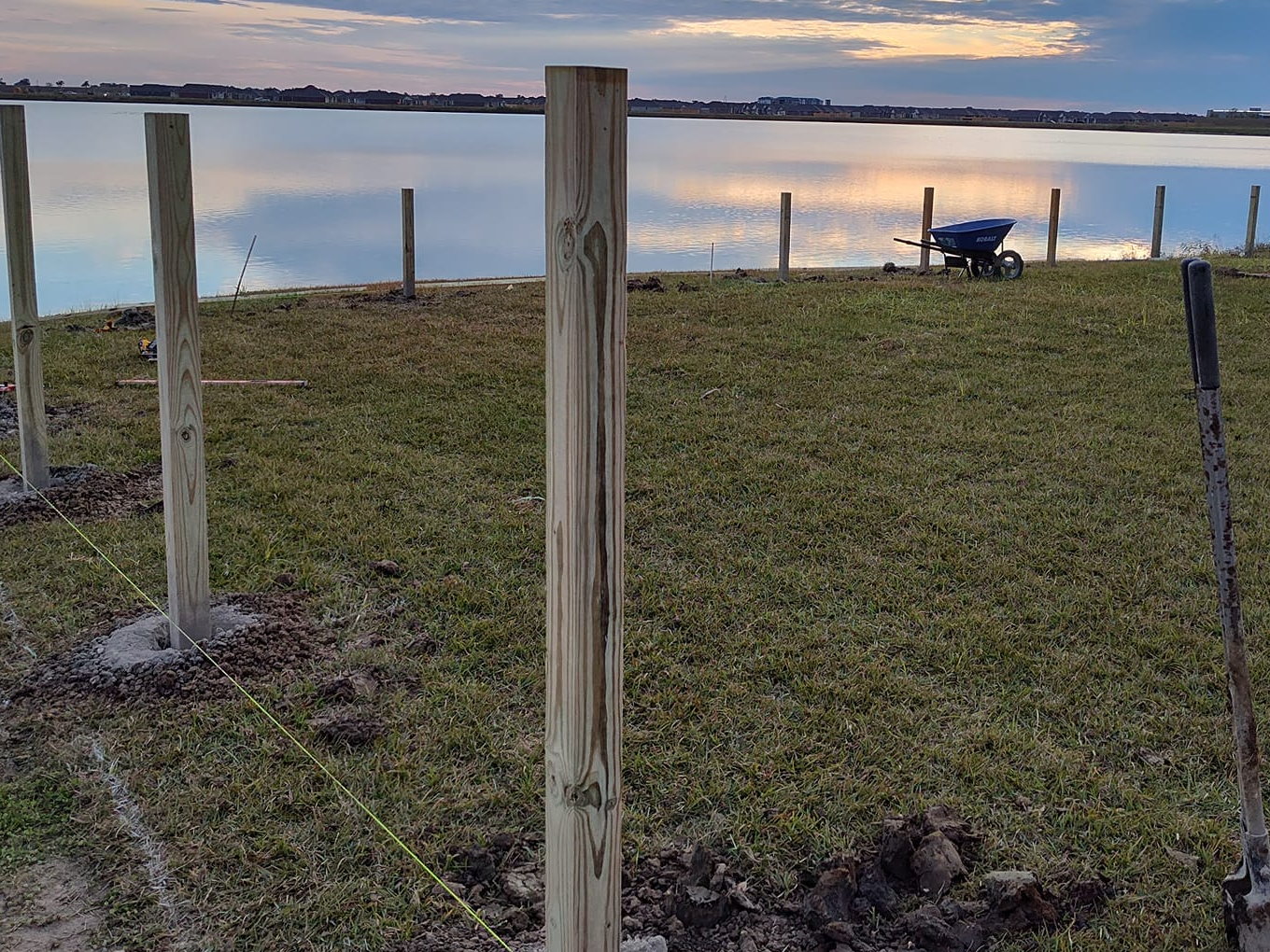 Pearl River Louisiana Fence Project Photo