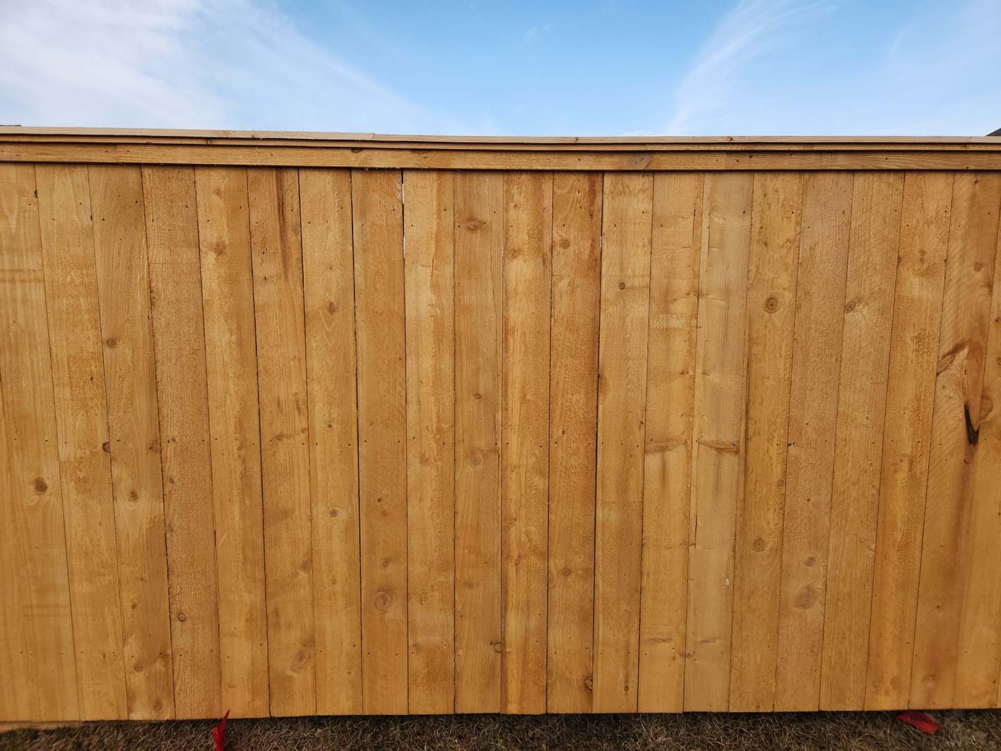 Wood cap and trim fence company in Slidell Louisiana